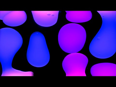 10 Hours Relaxing Music with Multicolor Lava Lamp Night Light Background (4:3 Format)