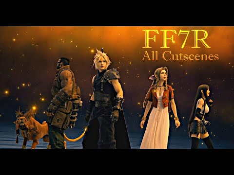 Final Fantasy 7 Remake- All Cutscenes (No music/No Subs)