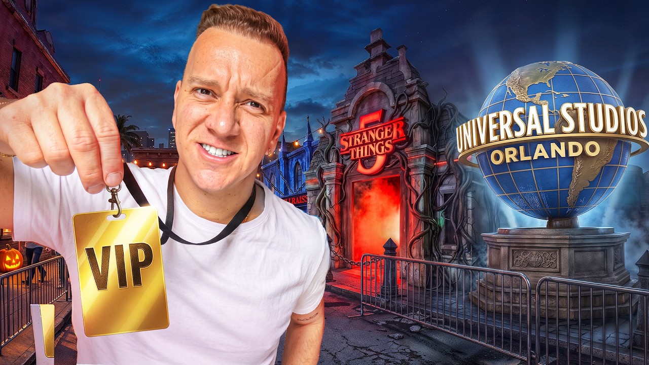 ¡Solo GENTE VIP puede vivir esto en HALLOWEEN HORROR NIGHTS!
