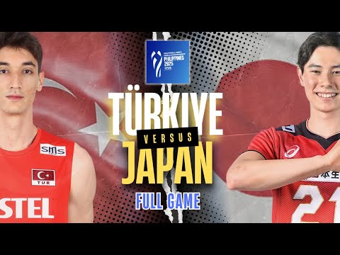 JAPAN vs TÜRKIYE [Full Game] | FIVB Men's Volleyball World Championship 2025
