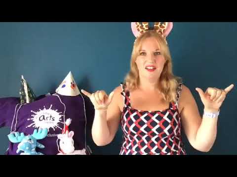 Accessible Arts & Media Online - Singing & Signing with Hannah - Session 19