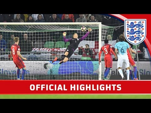 Slovenia 0-0 England (2018 World Cup Qualifier) | Official Highlights