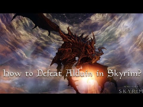 How to Defeat Alduin in Skyrim?