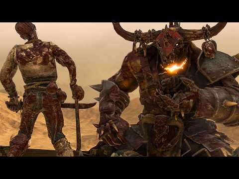 Beastmen & Lizardmen vs Vampire Coast & Vampire Counts - Total War: Warhammer 3