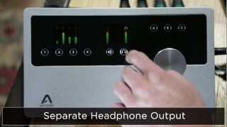 Apogee Quartet - 4 IN x 8 OUT audio interface and control center for Mac