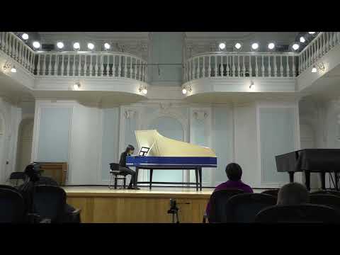 Jean-Henri d’Anglebert: Pièces de Clavecin in G minor (Selected) — Mariia Kurtynina