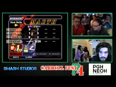 Singles Bracket (R1) | Mew2King vs. Doc Steinbock | Carrollfest 4