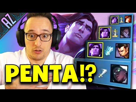 TARIC: I MIEI COMPAGNI NON VOGLIONO CHE FACCIA PENTA - AZ PENTAKILL CHALLENGE