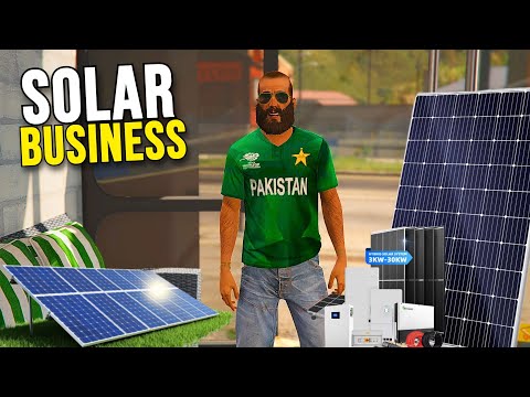 ASHRAF BHAI KA SOLAR BUSINESS | GTA 5 STORIES