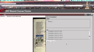 SharedCanvas Annotations