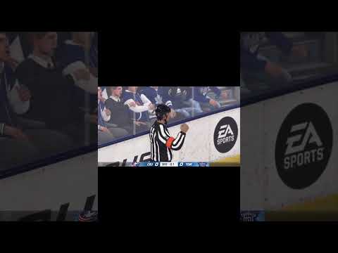 The Refs Keep Screwing The Leafs #shorts #nhl23 #leafs