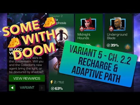 Variant #5 Ch. 2.2 - vs Mr Fantastic, Symbioid, Ultron, Rocket Raccoon, Magneto, Storm | MCOC