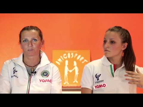 Intervista Doppia Alessandra Gariboldi Michela Castoldi Baku2015