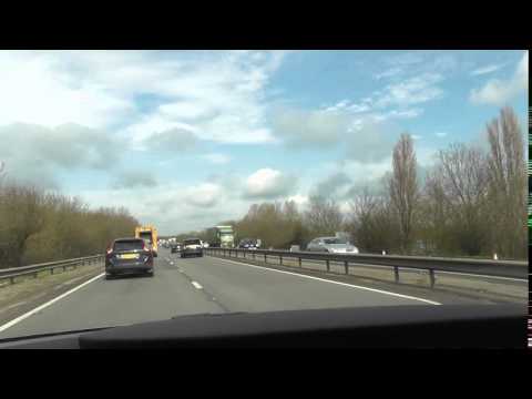 Upload Lorry that caused A1 traffic jam  UK 5Apr16 1002am