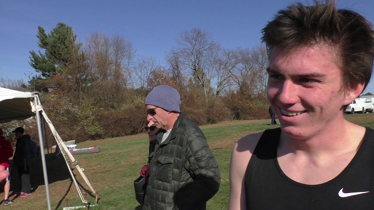 2019 New England Runner-Up Xavier's Robbie Cozean