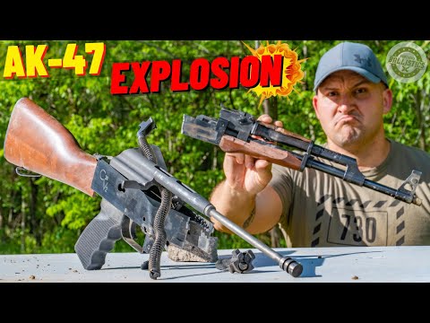 My AK-47 Exploded ??? (When Guns Go Boom - EP 8)