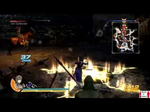 Dynasty Warriors 8 Wei Campaign Walkthrough Part 12 - Battle of Tong Gate