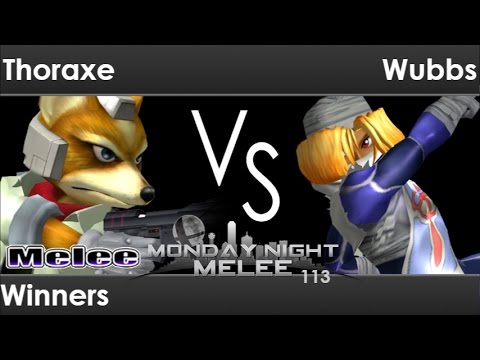 MNM 113 - Thoraxe (Fox) vs Wubbs (Sheik) Winners - Melee
