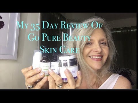 My 35 Day Review Of Go Pure Beauty Skin Care