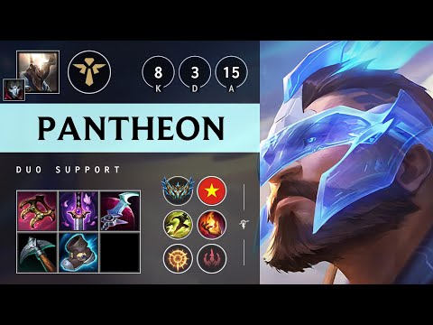 Pantheon Support vs Thresh - VN Challenger Patch 25.05