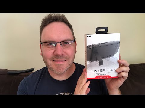 Nyko Power Pak Nintendo Switch External Battery Pack Unboxing Livestream Archive