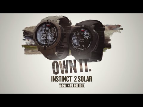 Смарт-годинник Garmin Instinct 2 Solar Tactical Black (010-02627-03)