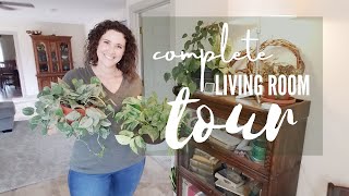 Complete Living Room Houseplant Tour w/ Care Tips