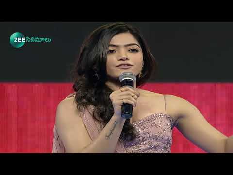 Rashmika s Cute Telugu speech