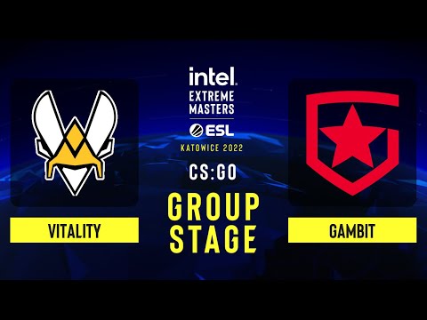 Vitality vs Gambit – Map 1 [Mirage] - IEM Katowice 2022 - Group Stage