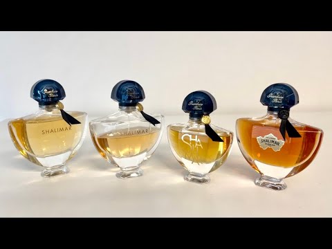 Comparing GUERLAIN Shalimar EDT, Shalimar EDP, Shalimar L’Essence and Shalimar Millésime Jasmin