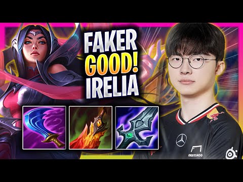 FAKER IS SO GOOD WITH IRELIA MID! - T1 Faker Plays Irelia MID vs Sylas! | Season 2025