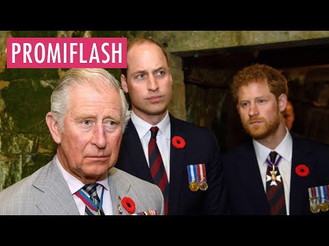 Video Thumbnail: Prinz Harrys Versöhnung mit Charles hängt von William ab