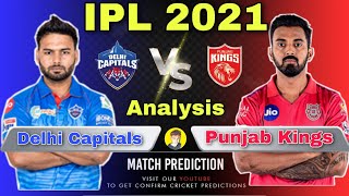 IPL 2021 Delhi Capitals vs Punjab Kings 11th Match Prediction - Analysis | DC vs PBKS