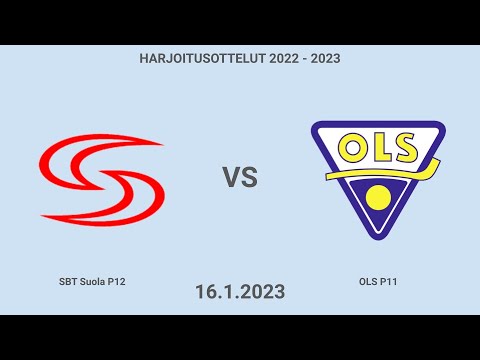 SBT Suola P12 vs. OLS P11 - Harjoitusottelu