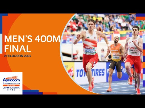 Men's 400m final replay | Apeldoorn 2025