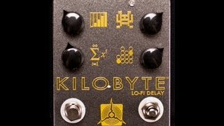 Video thumbnail for Kilobyte Lo Fi Delay Pedal Demo by soundpurestudios