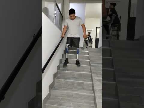 El crack de cracks en el manejo de la prótesis transfemoral #amputados #prótesis #resiliente