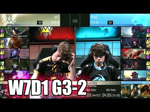 ROCCAT vs Vitality | Game 2 S6 EU LCS Summer 2016 Week 7 Day 1 | ROC vs VIT G2 W7D1 1080p