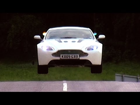 Test Driving The Aston Martin V12 Vantage #TBT - Fifth Gear