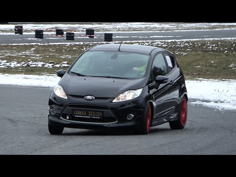 Kamil Gadzała, Ford Fiesta MK7 | Vankka Design - I SuperOES Tor Poznań - 28.01.2023