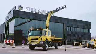 Prodaja Scania P340 4x4 PALFINGER PK 27002 Crane kamiona s ravnom platformom - Slika 4 | Autoline HR Scania P340 4x4 PALFINGER PK 27002 Crane kamion s ravnom platformom | Slika 4 - Autoline