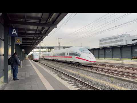Deutsche Bahn HIGH SPEED 300 km/h ICE 3 / ICE 3neo Trains @ Limburg Süd!