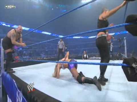 Straight Edge Sociey vs. The Big Show and Kelly Kelly (SmackDown 08 20 2010)