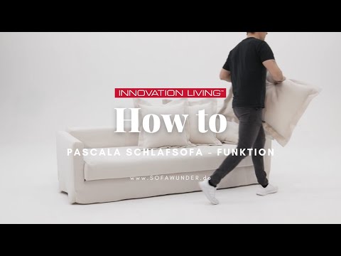 HOW TO: Schlafsofa PASCALA von Innovation® - Bettfunktion einfach erklärt! | Sofawunder.de