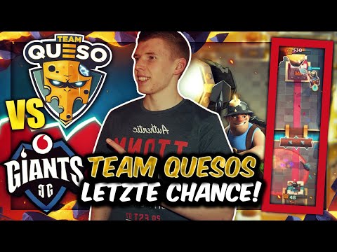 TEAM QUESOS LETZTE CHANCE IN DER RPL! | Vodafone Giants vs. Team Queso | Clash Royale Deutsch