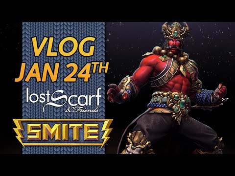 ScarfVloged Jan 24th - Channel, Paladins, & Smite S3 PTS