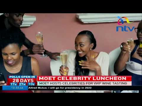 Moet hosts celebrities for a VVIP wine tasting event at Villa Rosa Kempinski