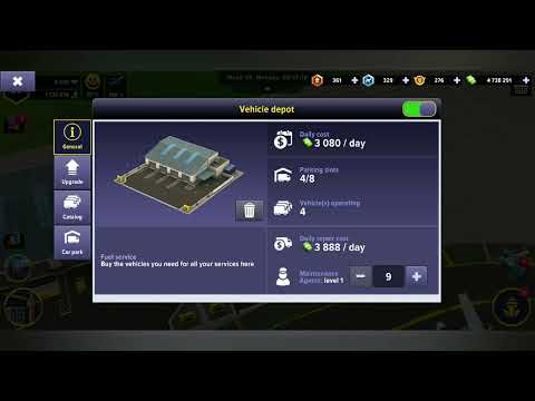 Tutorial: Vehicle Depot | Airport Simulator: First Class