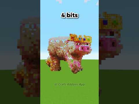 Minecraft Movie Technoblade：1 bit 2 bits 4 bits 8 bits 16 bits 32 bits 64 bits