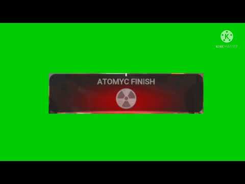 green screen of nuke combat master sound effect of nuke